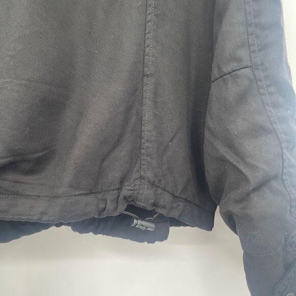 Pistola Women's Turtleneck Long Sleeve Black Moto Jacket Size M - Picture 9 of 9